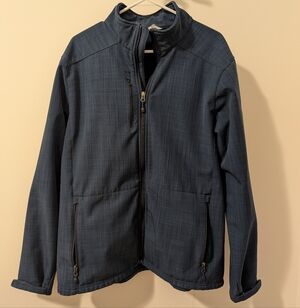 Eddie Bauer Soft Shell Jacket Blue XL